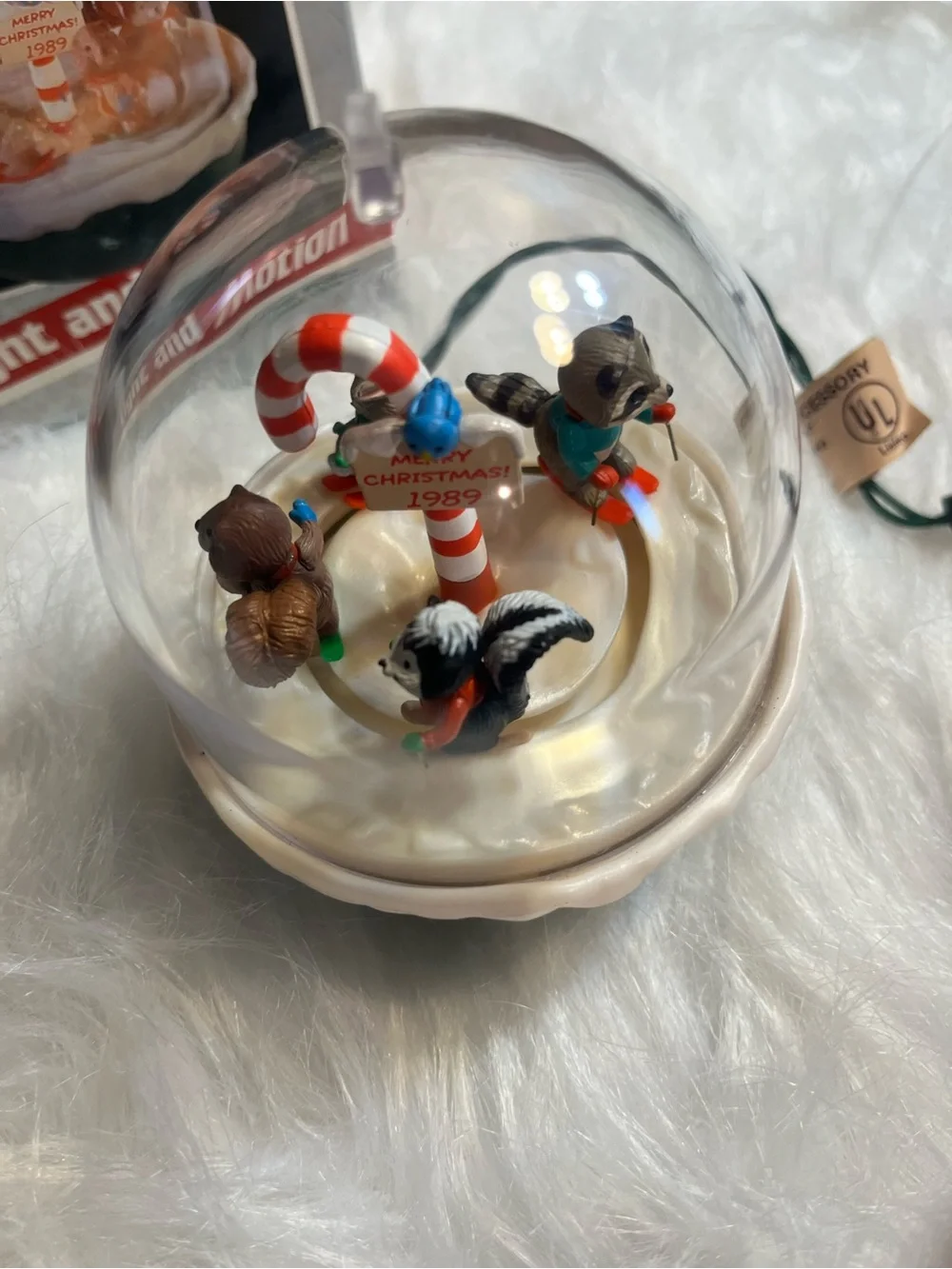 Forest Frolics Holiday Snow Globe